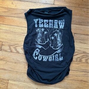 wild fable Black Graphic Tee with Branded Neck Tag